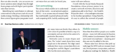 2010 - 09 - 07 - Spa Business Article - Marc Smith on Social Media