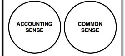 Accounting Sense != Common Sense
