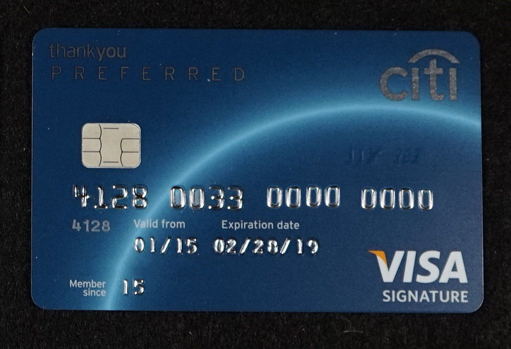 Chip-enabled Citi Thank You Preferred Visa Signature Credit Card