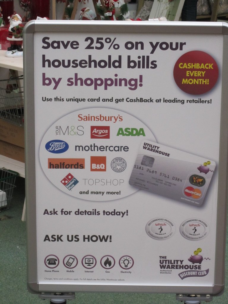 Cashback Card Poster