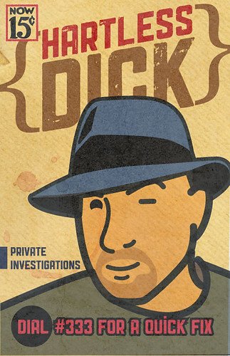 hardboiled business card