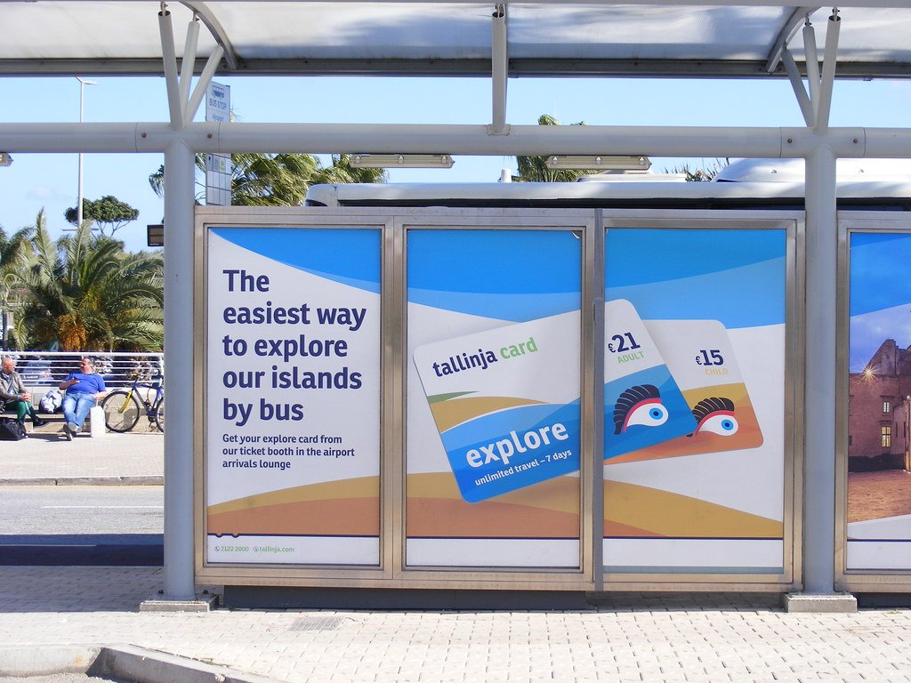 New Malta Public Transport tourist travel cards
